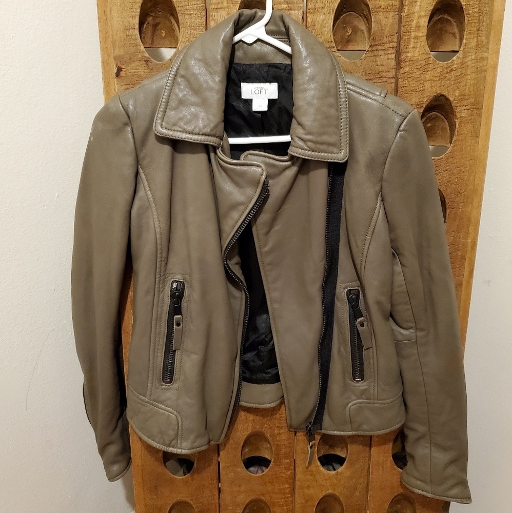 Ann Taylor Leather Jacket